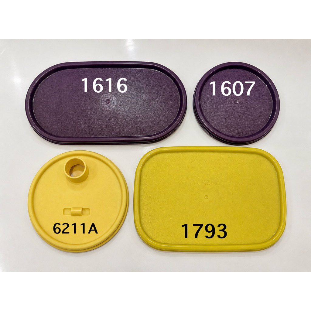 ฝาเปล่า อะไหล่ฝาแยก Tupperware แท้100% (1ใบ) สีแต่ละรอบไม่เหมือนกัน (คละสี)