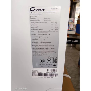 แอร์Candyขนาด12000btu ปี 2026ระบบfixed speed ประหยัดไฟเบอร์5