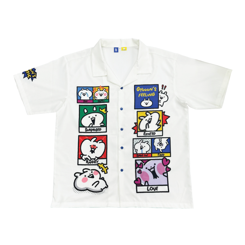 รวมเสื้อเชิ้ตฮาวายโอเวอร์ไซส์ ลายคาแรคเตอร์ ลิขสิทธิ์แท้ (Shirt Hawaii Oversize Collection)