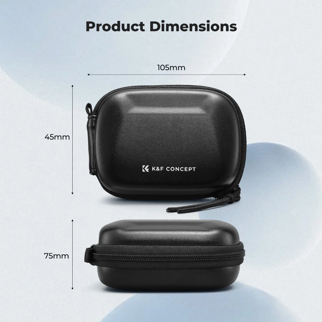 K&F CONCEPT กระเป๋ากล้อง กระเป๋าพกพา EVA Protective Case กันกระแทก สําหรับ Osmo Action Insta360 G0 thumbnail 10