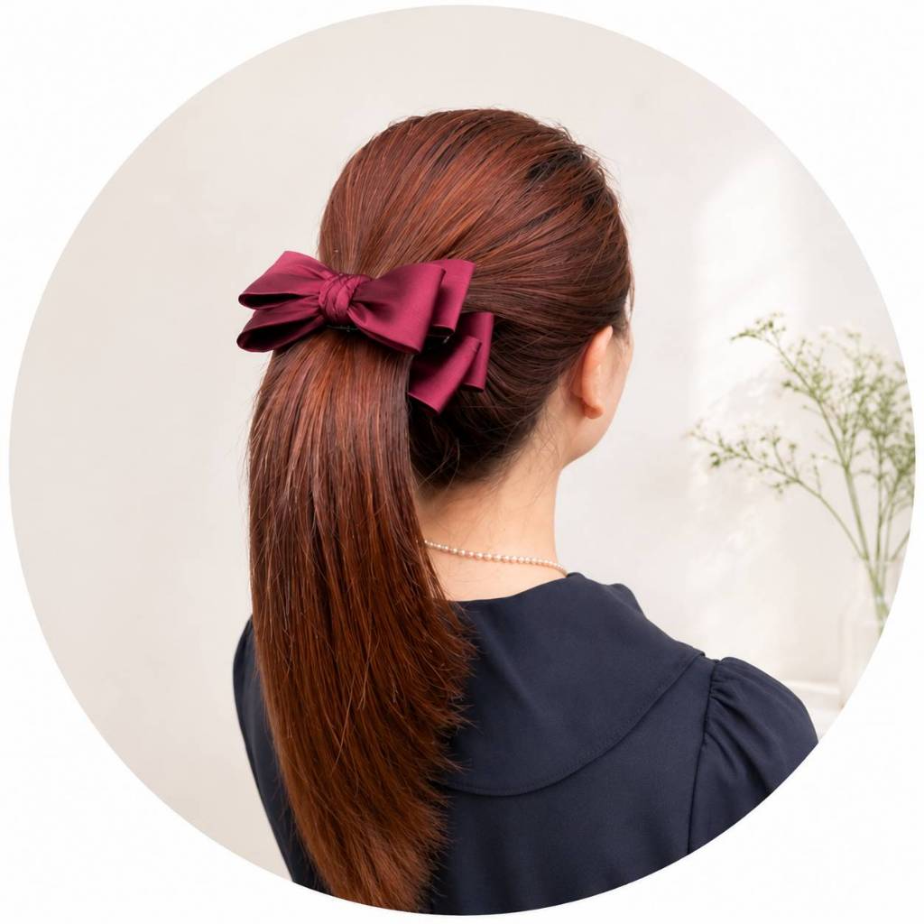 กิ๊บกล้วย กิ๊ฟหนีบผม งาน Handmade แบรนด์ Le thai Bow งานสุดปราณีต คุณภาพดี ใช้ทน ผมหนาใช้ได้