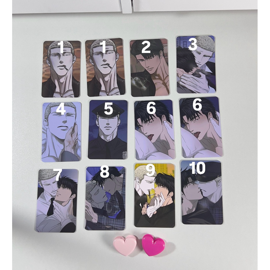 การ์ด Shutline manhwa bl
