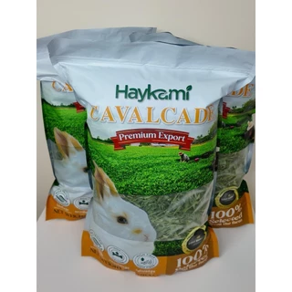 Haykami Cavalcade เกรด Premium Export 500 g. หญ้าถั่วคาวาเคตอบแห้ง หญ้ากระต่ายอบแห้ง หญ้าแห้งสำหรับสัตว์ฟันแทะ