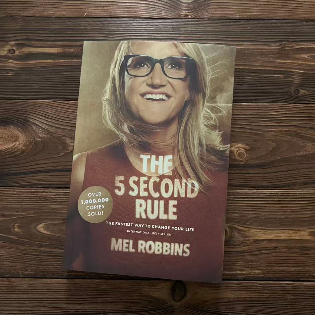 The 5 Second Rule Mel Robbins English Book Bestseller