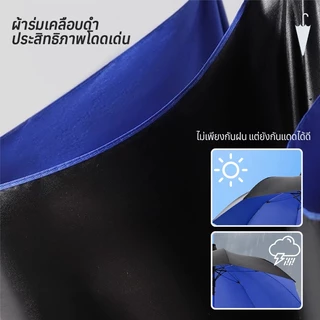 ร่มกอล์ฟขนาดใหญ่ ร่มฝนหรือแดด ร่มด้ามยาวพร้อมฝาครอบกันน้ำ ร่มกึ่งอัตโนมัติ ร่มคู่รัก ร่มด้ามตรง//Accurate