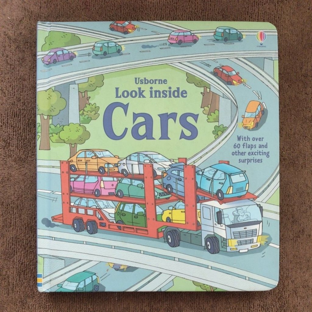 หนังสือเด็ก Usborne Look inside Cars