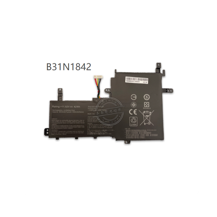 แบตเตอรี่ใหม่สำหรับ ASUS B31N1842 V531FL X531FA S531FL V5050E