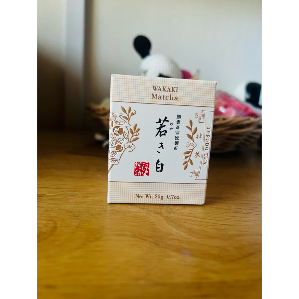 Ippodo Wakaki Matcha ❤️พร้อมส่ง(หรือ Wakaki-shiro) จากแบรนด์ Ippodo Tea เมืองเกียวโต ซึ่งเป็นมัทฉะเก