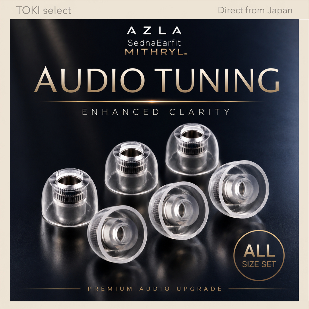 AZLA SednaEarfit Mithryl Standard Ear Tips Audio Tuning LSR Silicone Size Set