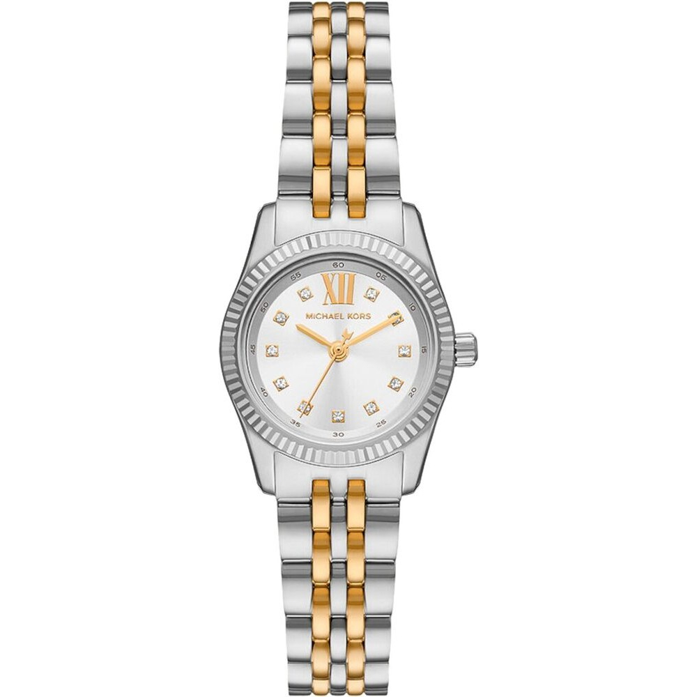 LEXINGTON MK4740 Stainless Steel Golden White Womens Wrist Watch