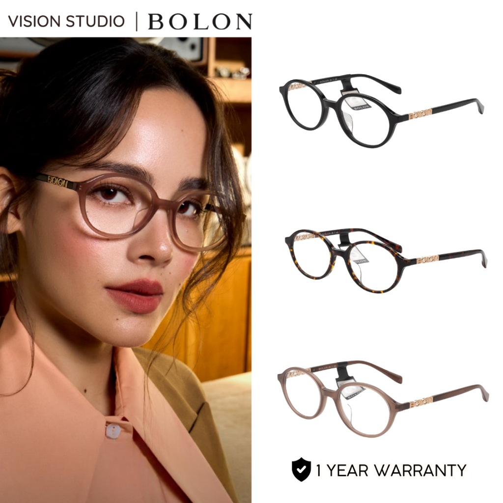 👓แว่นสายตา BOLON รุ่น VANCOUVER BJ3205 รวมทุกสี ของแท้100% รับประกัน 1 ปีเต็ม