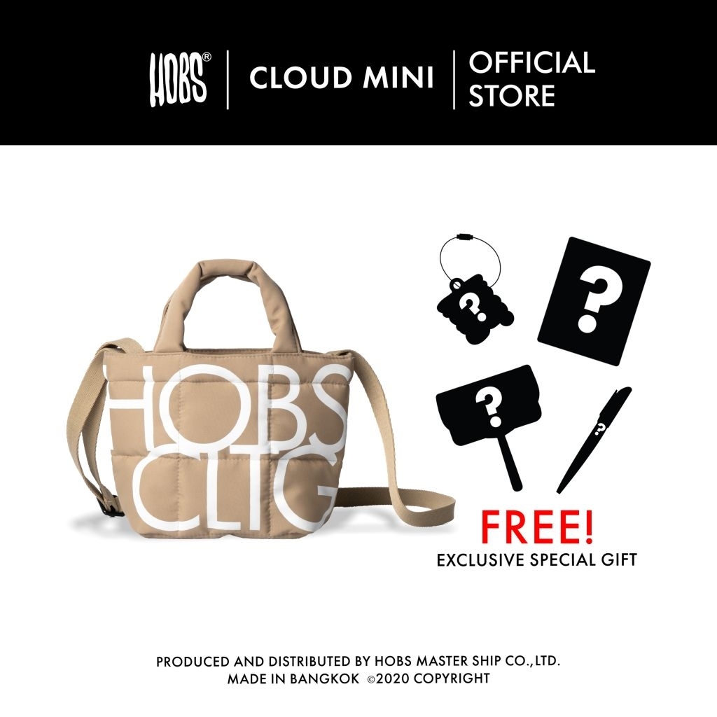 Hobs® กระเป๋านุ่มนิ่ม | Cloud Mini | กระเป๋าสะพายข้างขนาดเล็ก