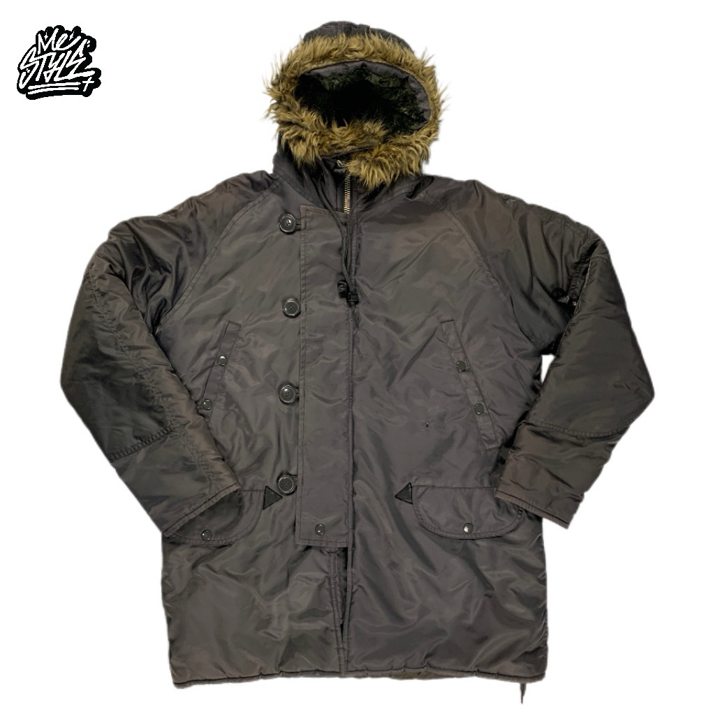 เสื้อแจ็คเก็ต : parka jacket Military Type M-3B (มือสอง)
