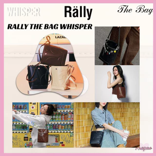 🧧(สินค้าพร้อมส่ง)✅แท้ Rally The Bag Mini Whisper💯Rally Movement Official กระเป๋า Bucket Bag กระเป๋าโท้ กระเป๋าหนัง Rally