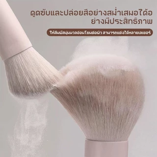 แปรงแต่งหน้าสีชมพู 13 ชิ้น ขนนุ่มพิเศษ เหมาะกับมือใหม่ ปัดรองพื้นแล้วไม่ทิ้งรอย ครบจบในเซ็ตเดียว (ปัดแก้ม + อายแชโดว์)