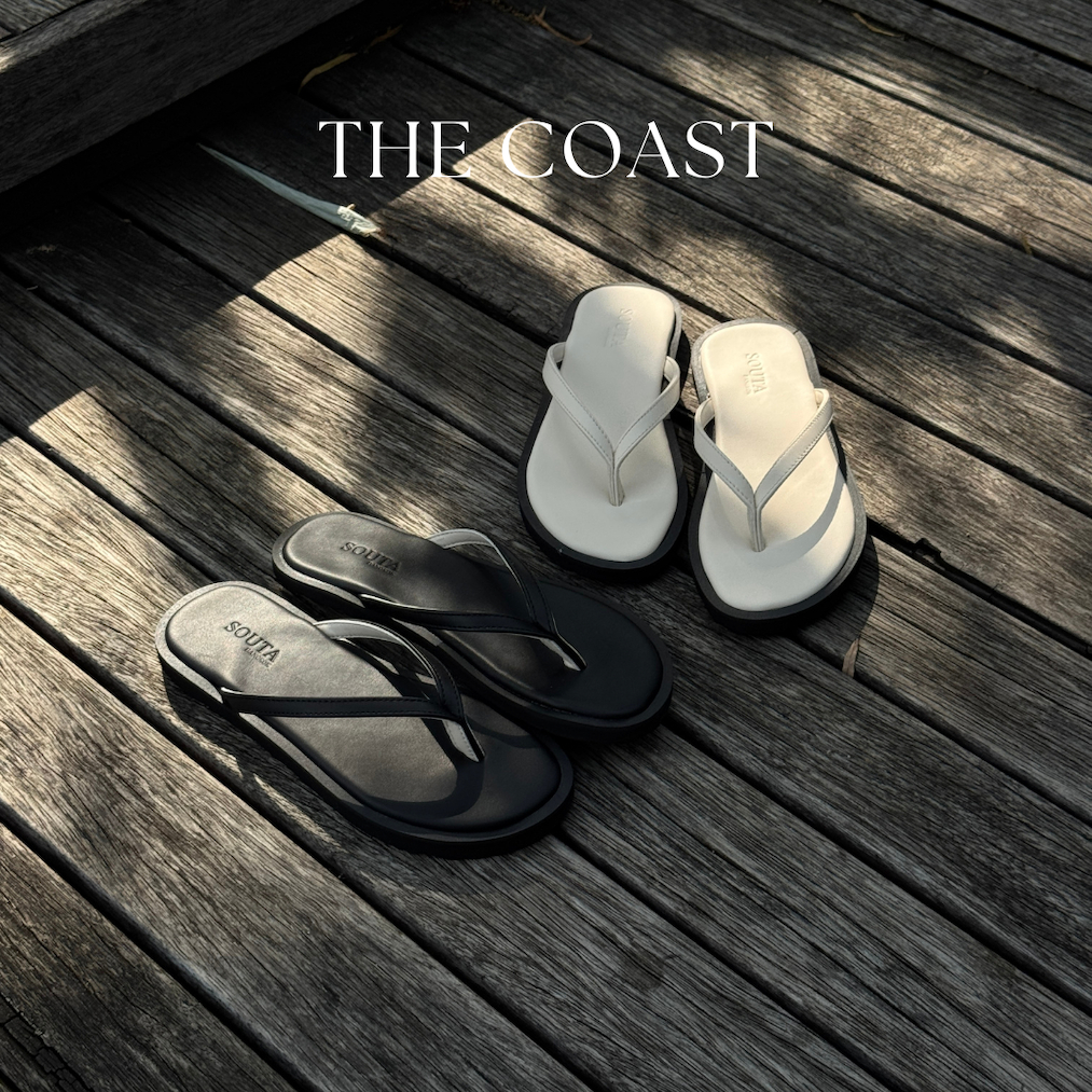 Souta Shoes รุ่น THE COAST รองเท้าหนังนิ่ม กันลื่น กันน้ำ ไซส์ 35-45 Unisex shoes