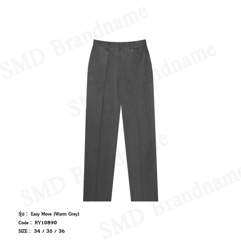 Arrow กางเกงสแล็คผู้ชาย ขายาว ทำงาน Classic รุ่น Easy Move (Warm Grey) Code: RY10890