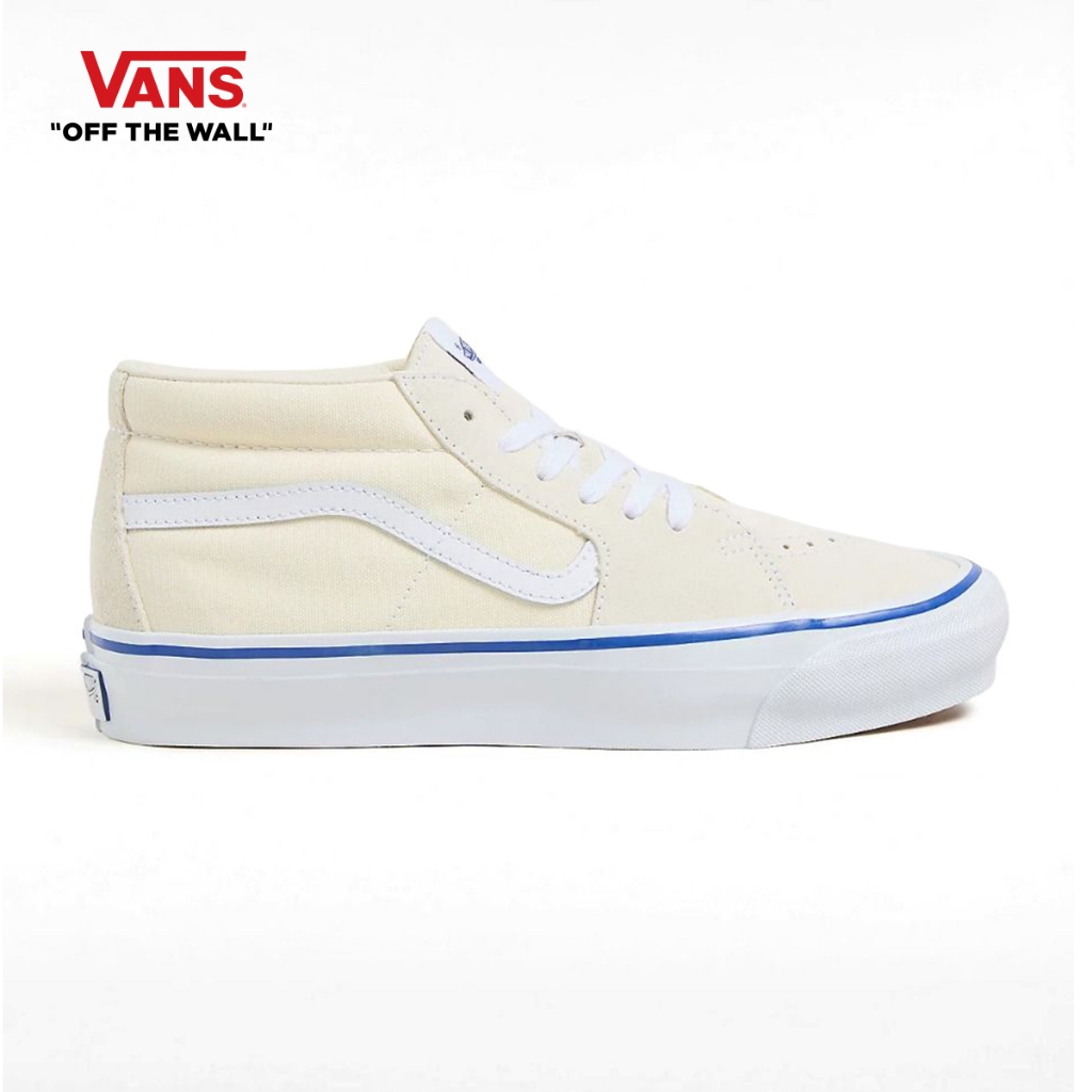 VANS PREMIUM SK8_MID REISSUE 83 - LX OFF WHITE รองเท้า ผ้าใบ VANS ชาย หญิง