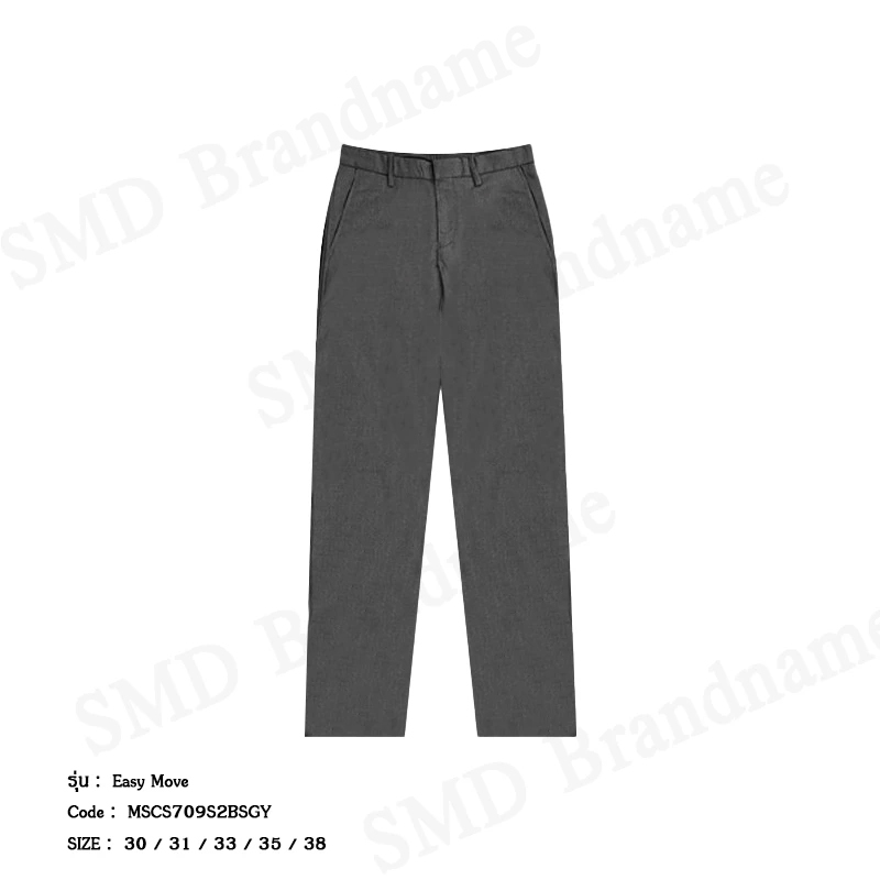 Arrow กางเกงสแล็คผู้ชาย ขายาว ทำงาน Slim Fit รุ่น Easy Move Code: MSCS709S2BSGY
