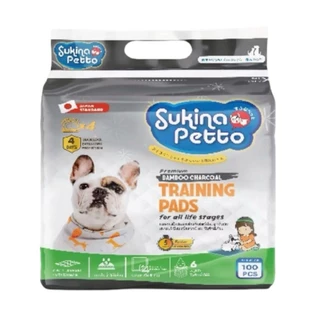 Sukina Petto Training Pad for Dog แผ่นรองซับอย่างหนา แผ่นรองฉี่สุนัขเกรดพรีเมี่ยม