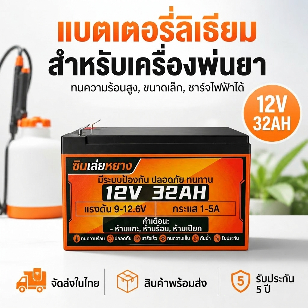 แบตเครื่องพ่นยาสำรอง แบตเตอรี่ลิเธียม 12v แบตเครื่องพ่นยา แบตเตอรี่เครื่องพ่น แบตเตอรี่เกษตร แบตเตอรี่เครื่องพ่นสาร 005