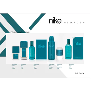 [ซื้อ1แถม1]Nike Man Deo Spray - Turquoise Vibes 200ml/ไนกี้ สเปรย์ระงับกลิ่นกาย ชาย - เทอร์โคสไวบ์ส
