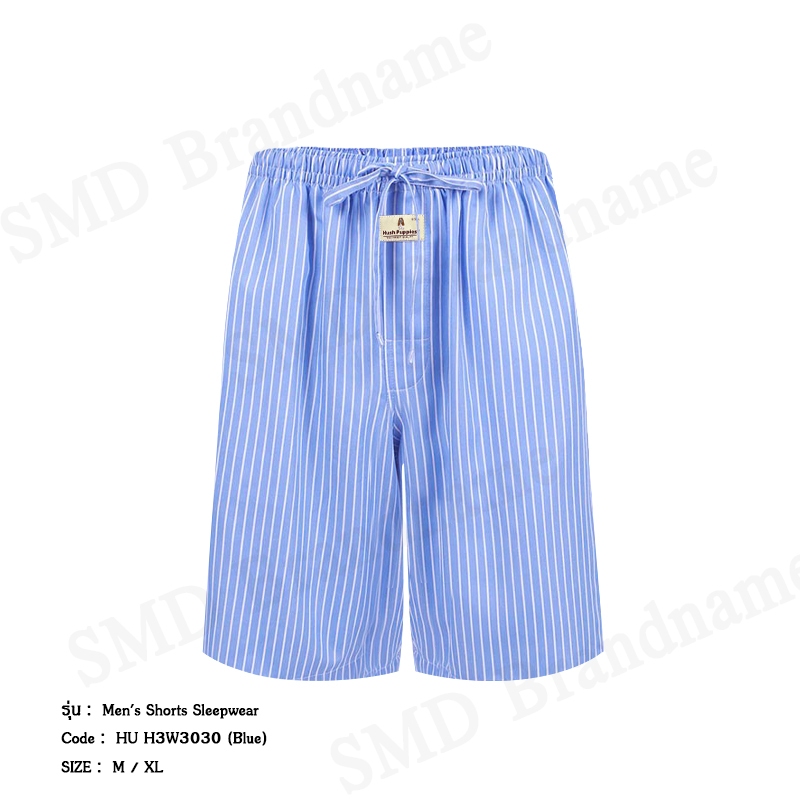 Hush Puppies กางเกงขาสั้นผู้ชาย รุ่น Men's Shorts Sleepwear Code: HU H3W3030 (Blue)