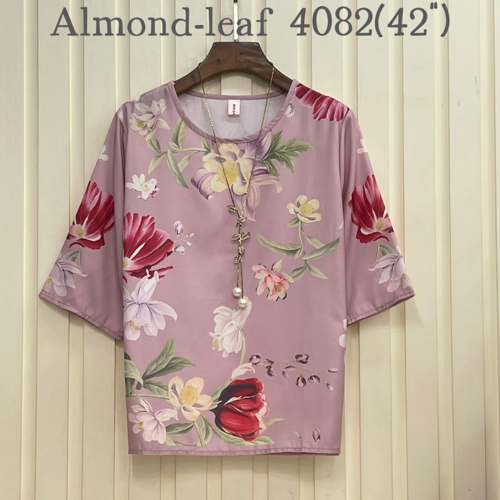 almond-leaf รอลอก 42” เสื้อเนื้อผ้าสวย พริ้ว
