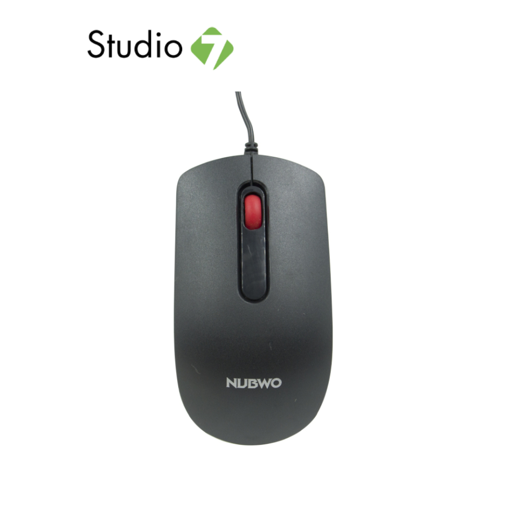 เมาส์ NUBWO NM-152 Black by Studio7
