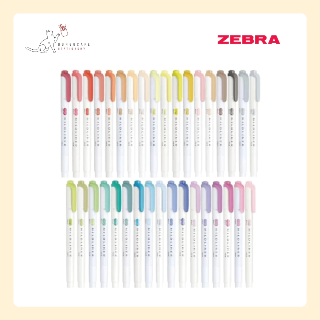 ZEBRA MILDLINER Double Tip Highlighter
