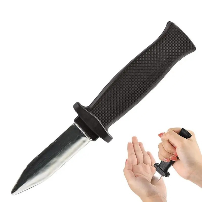 มีดสปริง ของเล่น แกล้งเพื่อน ยืด-หดได้ มีดสั้นมายากล Fake Knife Magic Prop Joke Tricky Squirt Disappearing Blade Fun Toy