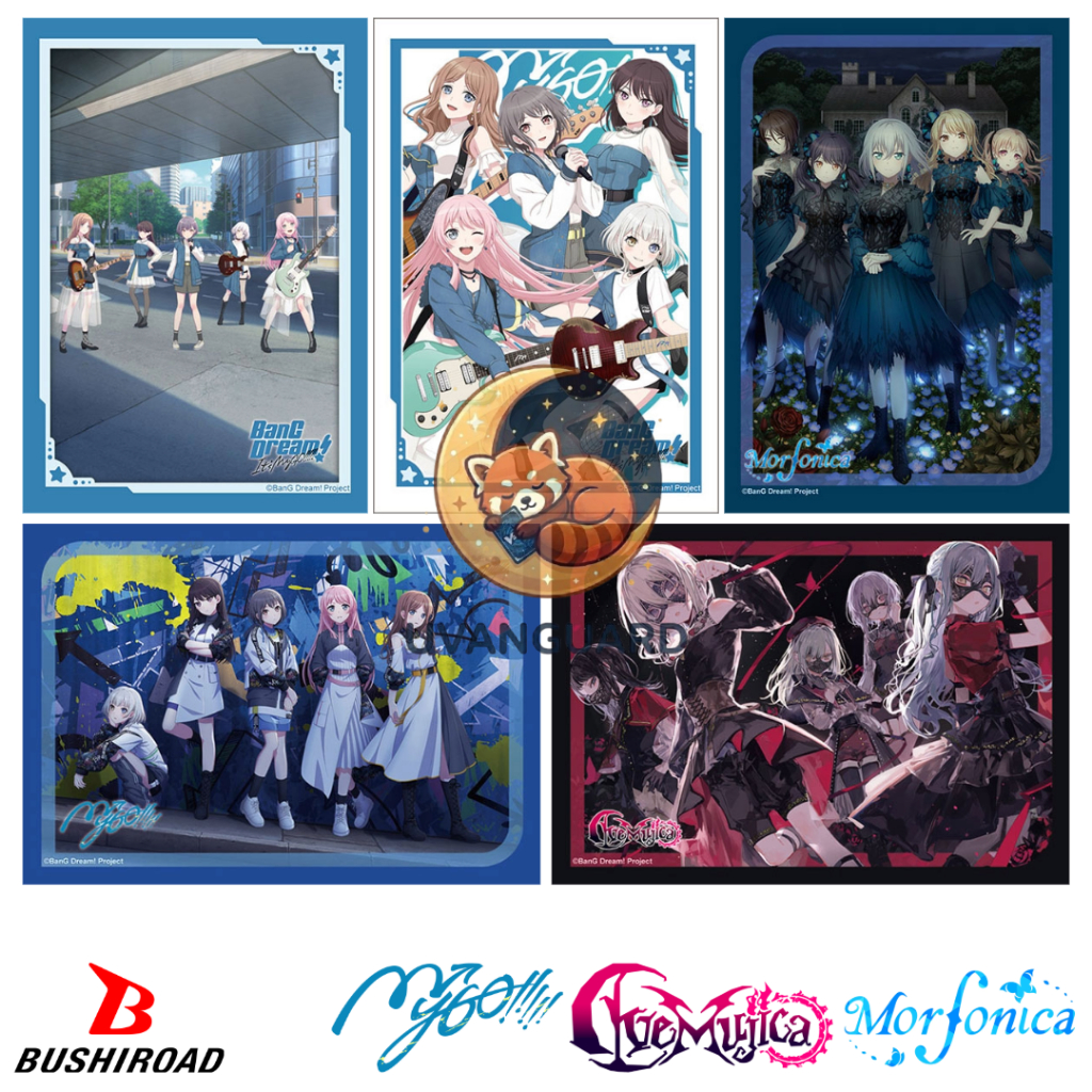 เศษสลีฟ Bushiroad Sleeve Collection Mini Cardfight! Vanguard BanG Dream! : MyGO!!!!!, Ave Mujica, Morfonica
