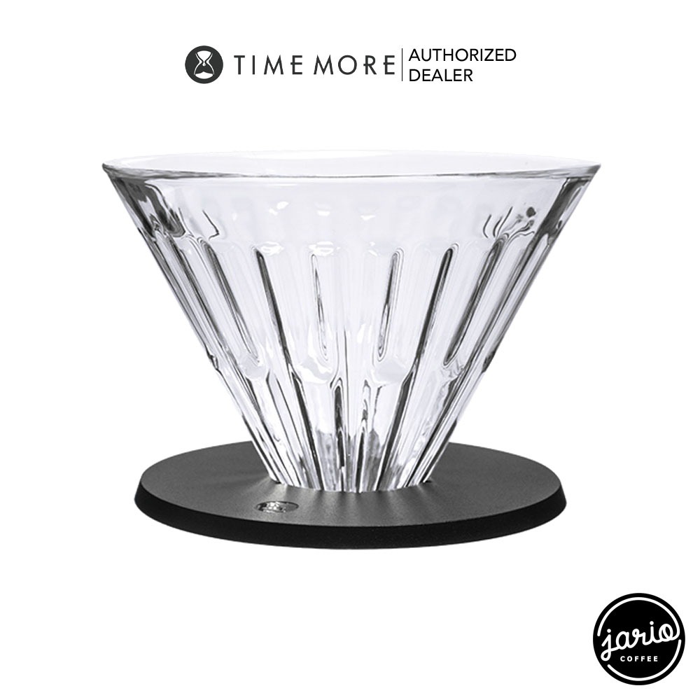 Jario x Timemore ดริปเปอร์แก้ว Timemore Borosilicate Glass Coffee Dripper