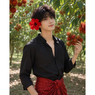 ดอกชบาสีแดง กิีฟดอกชบาสีแดง ดอกใหญ่ๆๆ ( กิ๊บชบาสีแดงดอกใหญ่ พลีเมี่ยม ) พร้อมส่งจากไทยกิ๊บดอกไม้