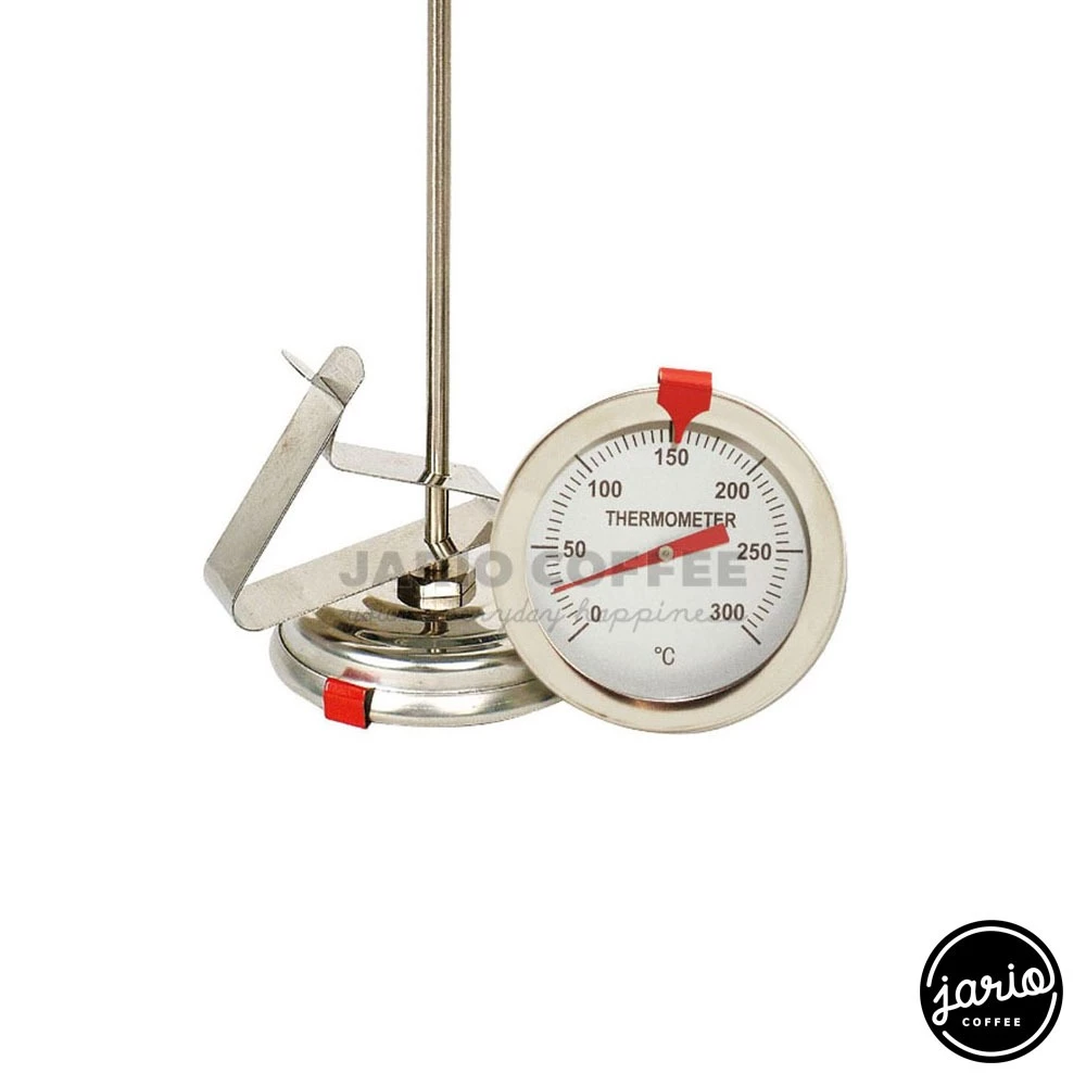 Jario ที่วัดอุณหภูมิอาหาร ที่วัดอุณหภูมิน้ำมัน 0-300°C เทอโมมิเตอร์ Food Thermometer