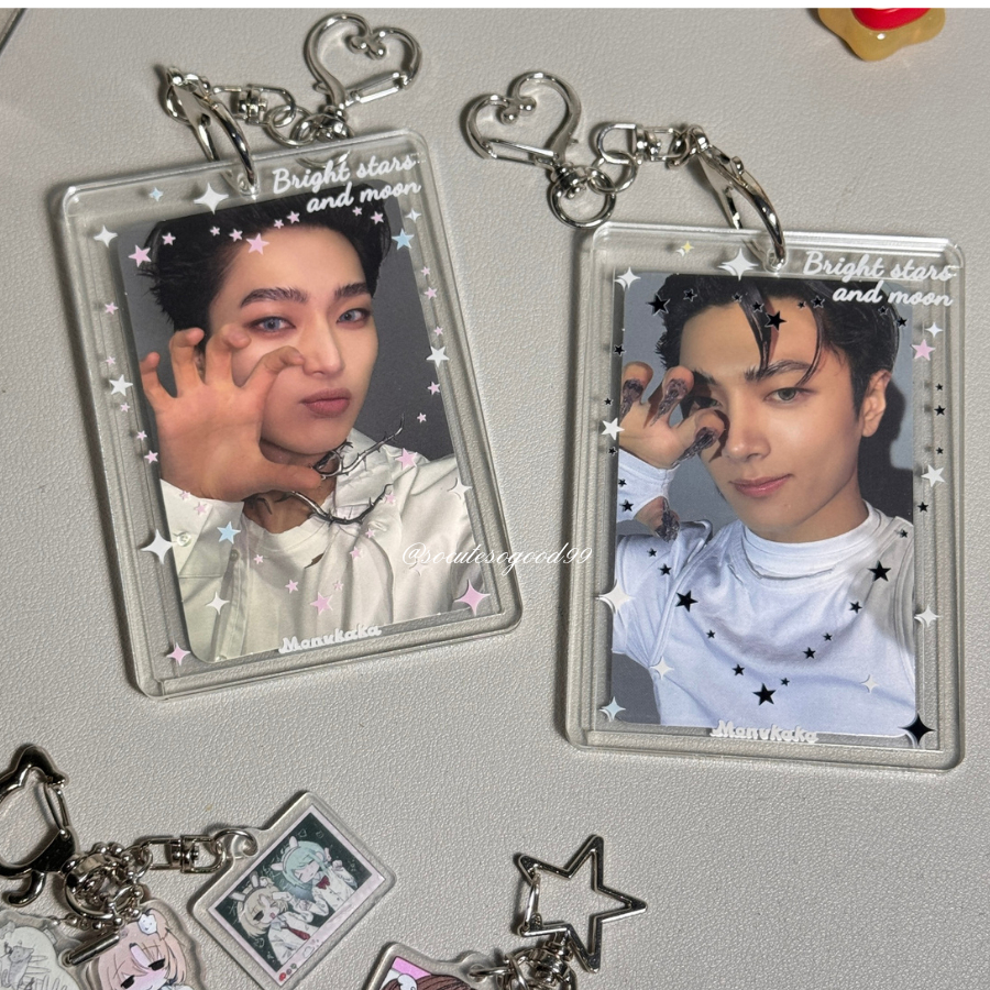 Bright Stars PhotoCard Holder เฟรมการ์ด ใสประกายดาวสุดคิ้วท์ 💫