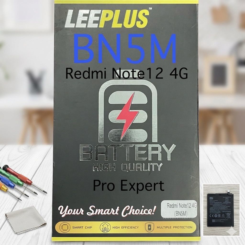 BN5M Redmi Note12 4G แบต Battery Xiaomi Redmi Note 12 4G แบตเตอรี่ Note12 4G โมเดล BN5M รับประกัน 1 ปี
