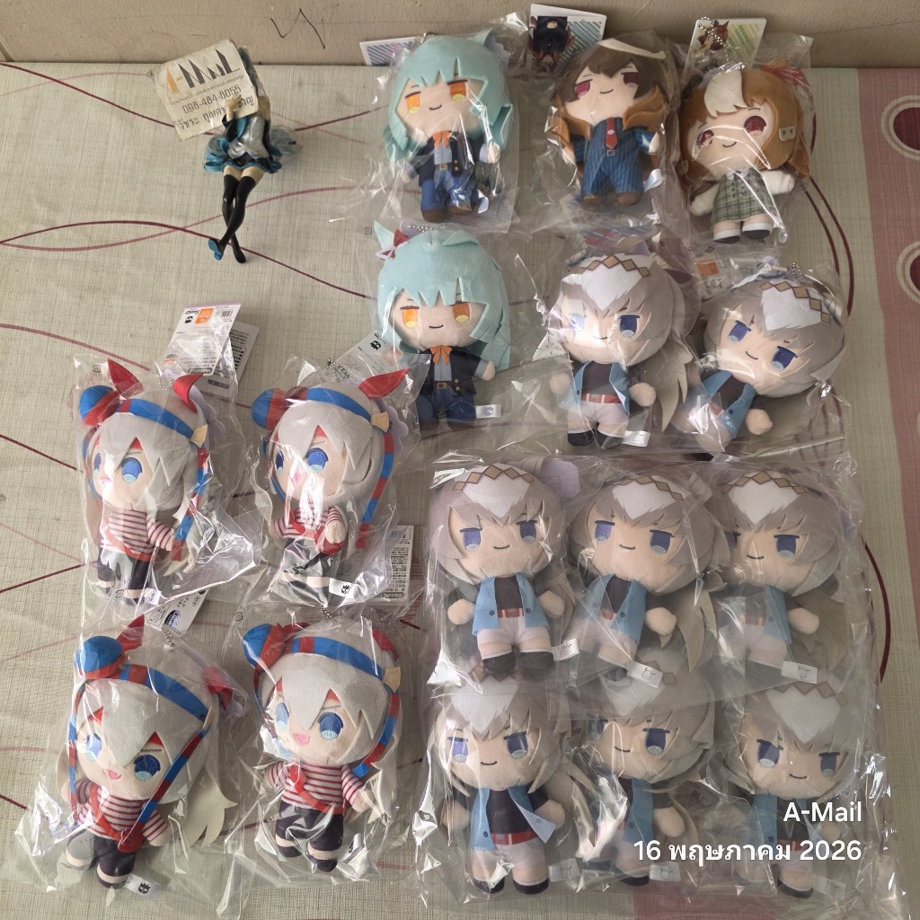 [พร้อมส่ง] มือ 1 JP Cygames x Sanrio Uma Musume Cinderella Gray x Hapidanbui Plush Nui Mascot Oguri Cap Tamamo Cross