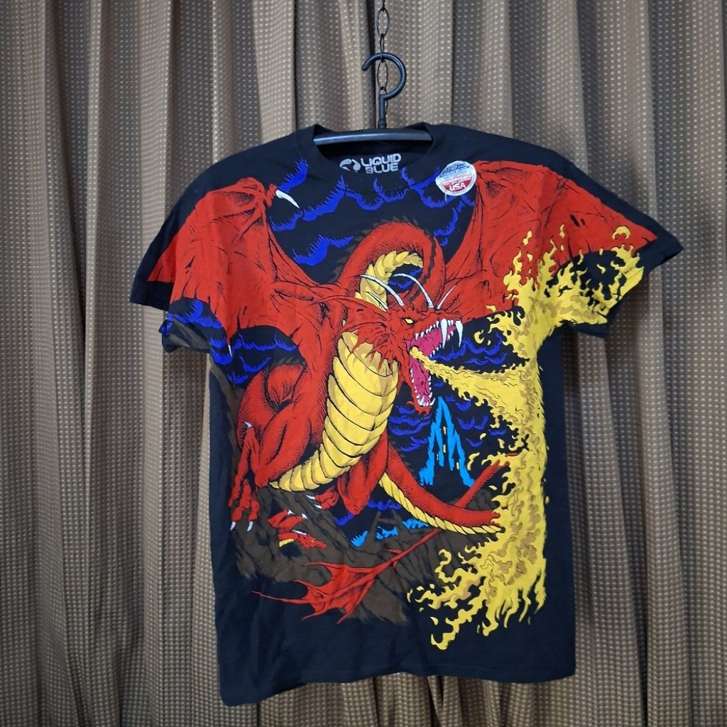 #พร้อมส่ง เสื้อมังกร Liquid Blue USA 🐉🔥

