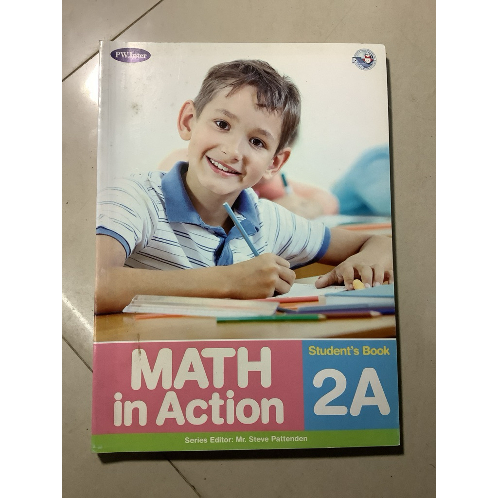 พว. Pw.inter Math in Action student’s book2A  หนังสือเรียนรายวิชาคณิตศาสตร์ ฉบับภาษาอังกฤษ ชั้นประถม