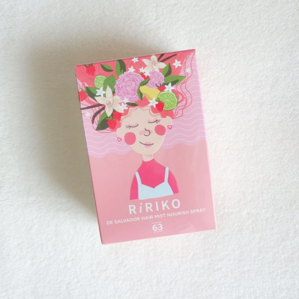 RIRIKO DE SALVADOR HAIR MIST NOURISH SPRAY เบอร์ 63 สเปรย์น้ำหอมบำรุงผม 30 มล.