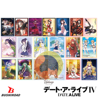 เศษสลีฟ Bushiroad Sleeve Date A Live : Kurumi, Tohka, Kotori Itsuka, Origami, Yoshino, Miku, Natsumi, Nia, Mukuro