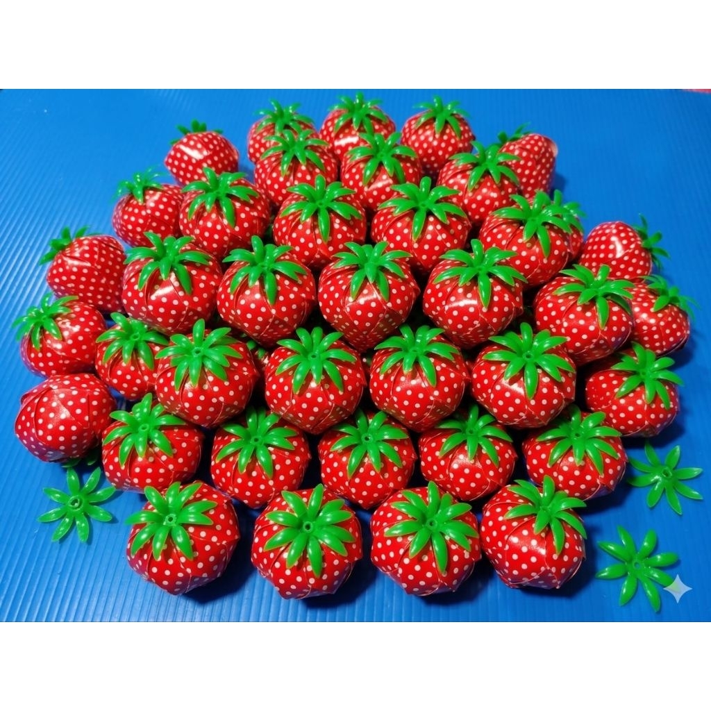 เหรียญโปรยทาน สตอเบอรี่ (งานตัวเปล่า) ราคาถูก Shopee Lazada