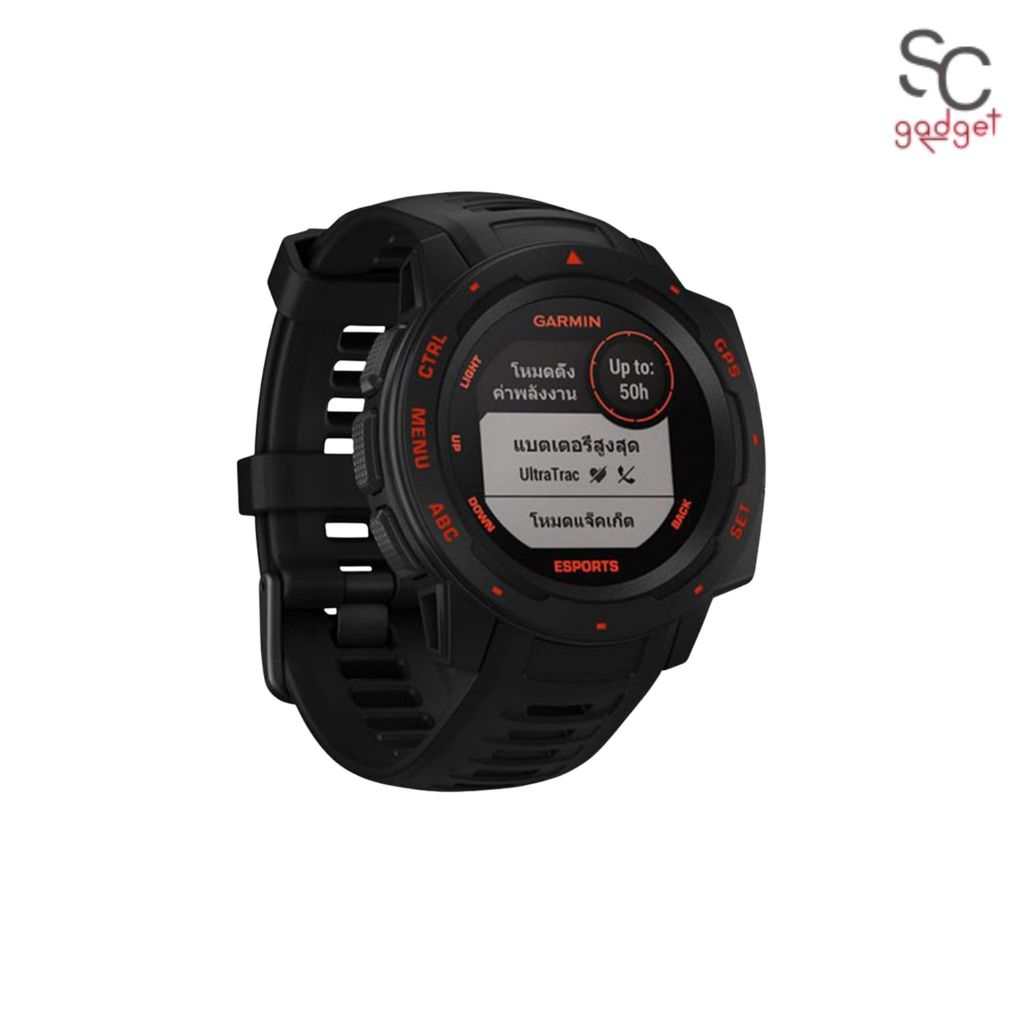 Garmin Instinct Esports Edition นาฬิกาสมาร์ทวอทช์สำหรับเกมเมอร์