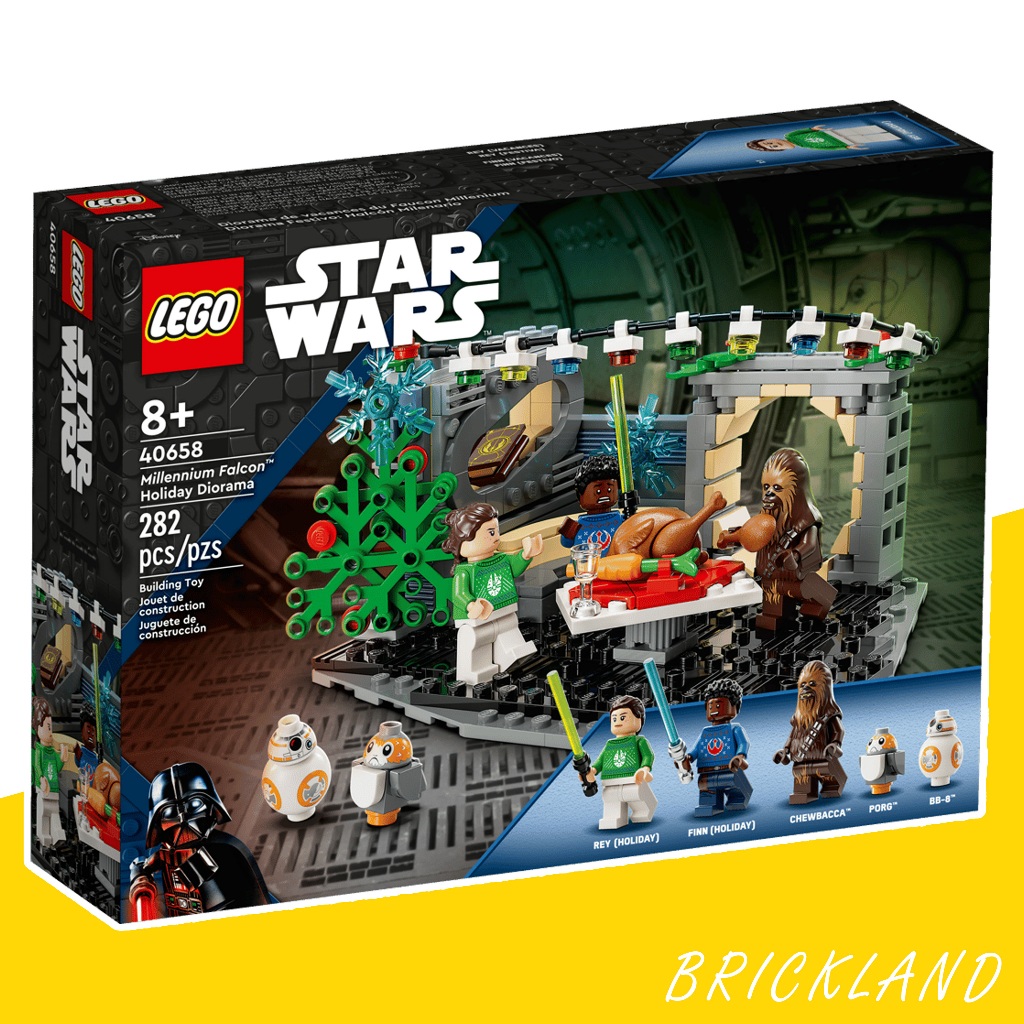 LEGO Star Wars 40658 Millennium Falcon Holiday Diorama เลโก้ Star Wars Christmas ของแท้