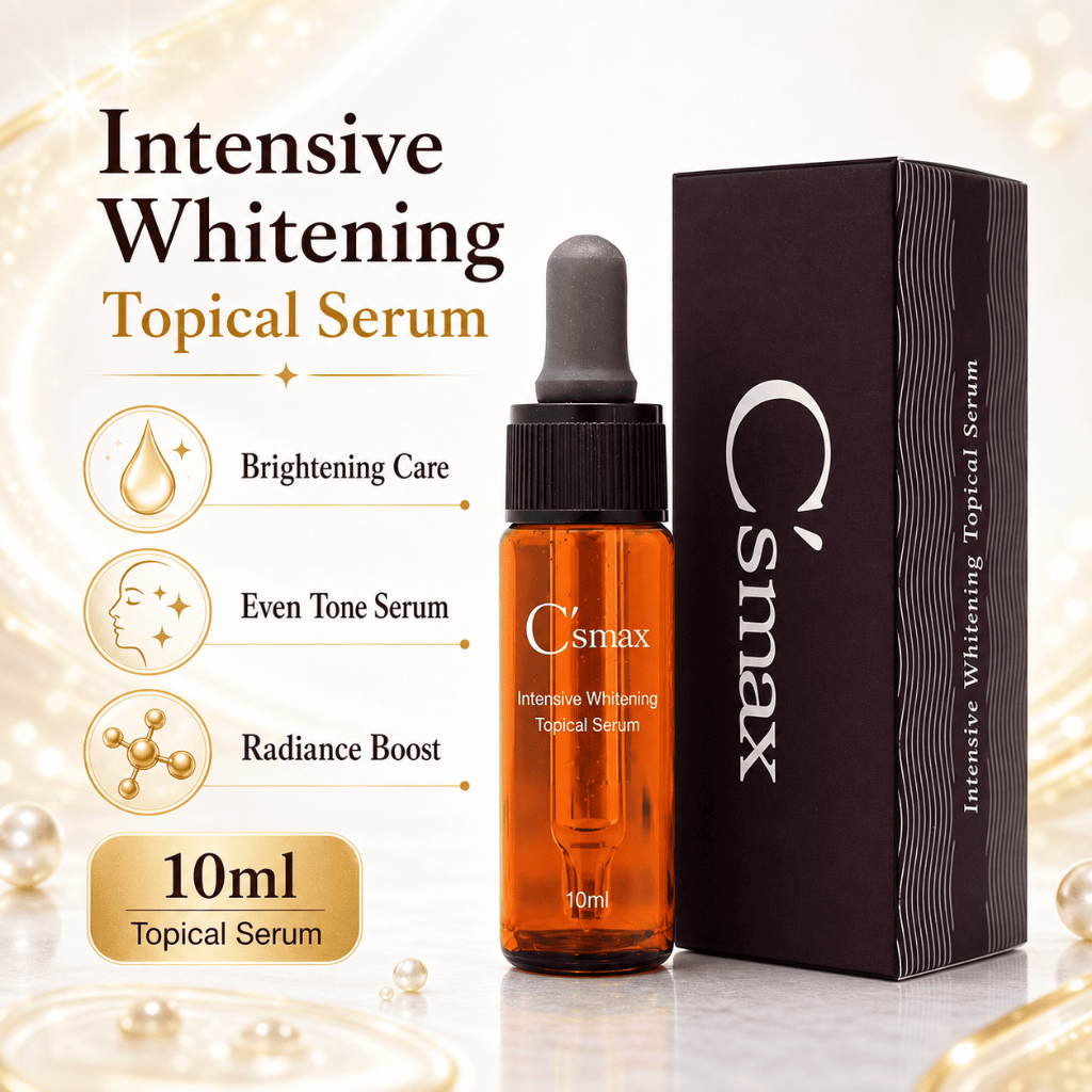 C'smax Intensive Whitening Topical Serum10MLเซรั่มทรานซามิน 3% ลดเลือนฝ้า กระจุดด่างดำ