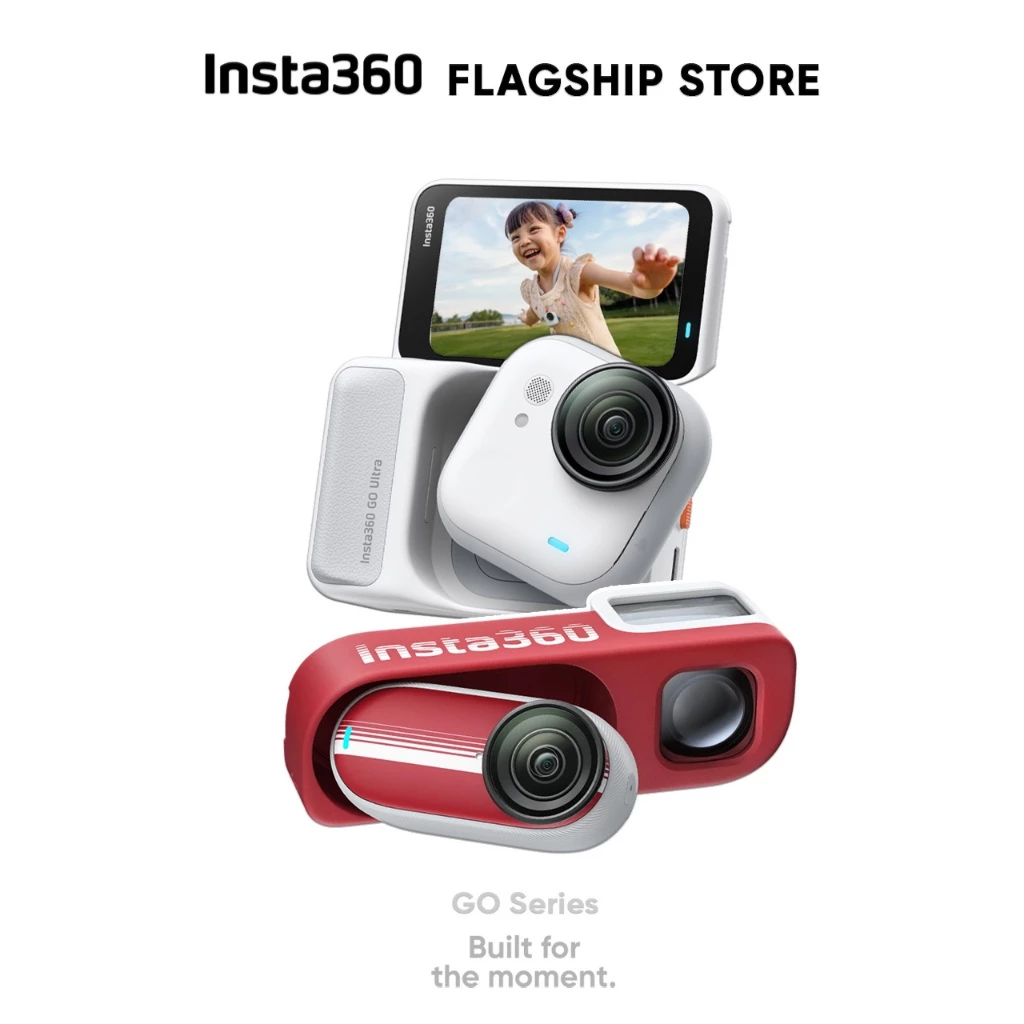 Insta360 GO Series กล้องแอคชั่น วิดีโอ 4K ภาพถ่ายสวย แม่เหล็กติดแน่น เหมาะถ่ายมุม FOV Action Camera