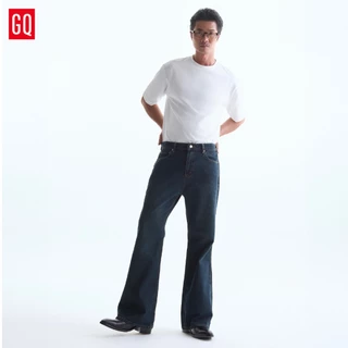 [2 ตัวเพียง 1,790.-] GQ Minimal Jeans™ Bootcut กางเกงยีนส์สไตล์มินิมอล 7 กระเป๋า ทรงขาบาน