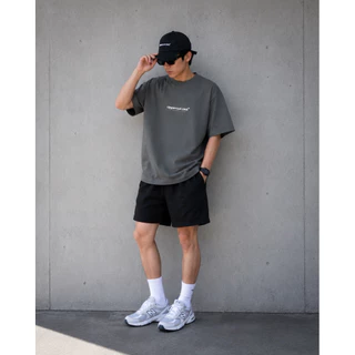 เสื้อยืด Streetwear Oversize ผู้ชาย สกรีนลาย U-042 "มีเก็บเงินปลายทาง"