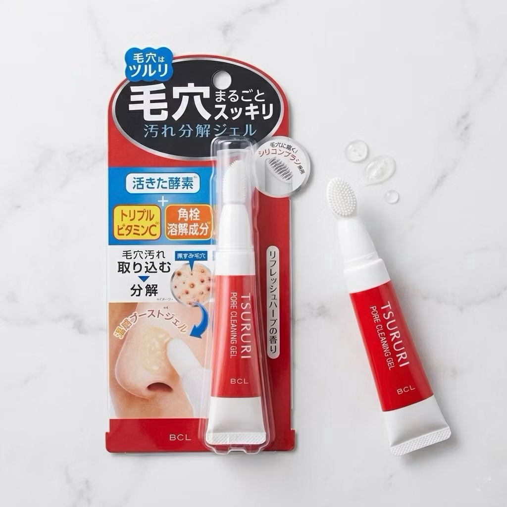 [ของแท้/พร้อมส่ง] TSURURI / COSPARADE เจลละลายสิวเสี้ยนแท้ ญี่ปุ่น พร้อมแปรงซิลิโคนนุ่ม ขจัดสิ่งสกปรกอุดตันรูขุมขน